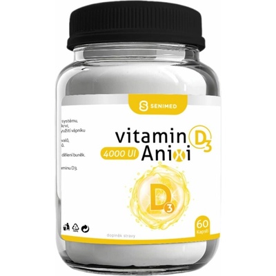 Anixi vitamin D3 4000IU 60 kapsúl