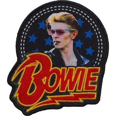 Nažehlovačka David Bowie - Smoking Woven Logo