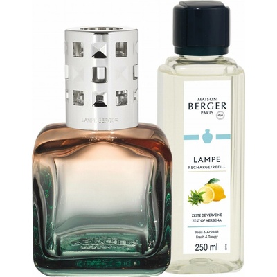 Maison Berger Paris Katalytická lampa Glacon duhová zelená + náplň Verbena 250 ml