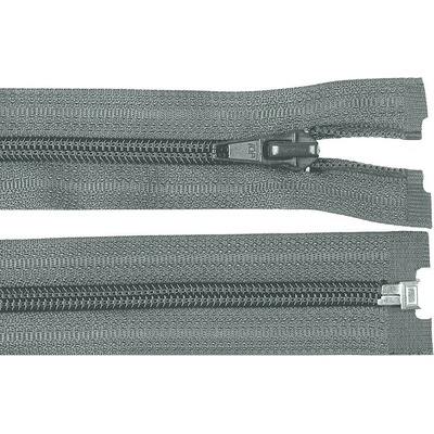 Spirálový zip No 5 délka 45 cm bundový POL Varianta: 316 šedá neutrální, Balení: 1 ks 12516/604/182085