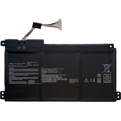 ASUS Батерия за лаптоп Asus, 3 клетки, 11.42V, 41Wh, Заместител (AS-BS-0183)