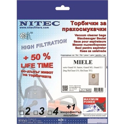NITEC Торбички за прахосмукачки НИТЕК, код Т652