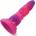 HISMITH HSD31 Realistic Silicone Tentacle Dildo Strong Suction Cup 8.59" Pink-Purple