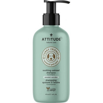 Attitude Up Upokojujúci šampón z ovsených vločiek pre domáce zvieratá 1×473 ml