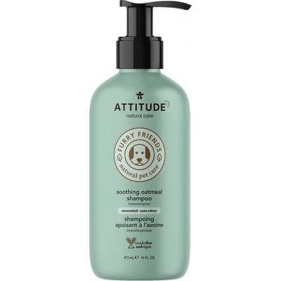 Attitude Up Upokojujúci šampón z ovsených vločiek pre domáce zvieratá 1×473 ml
