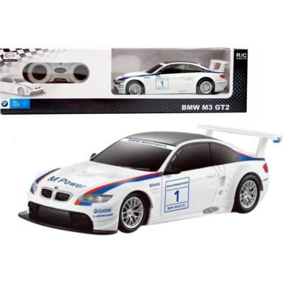 Mamido Športové autíčko BMW M3 GT2 1:24 biele RTR