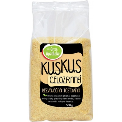Green Apotheke Kuskus celozrný medium 0,5 kg