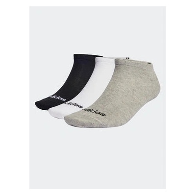 adidas Чорапи терлик унисекс Thin Linear Low-Cut Socks 3 Pairs IC1300 Сив (Thin Linear Low-Cut Socks 3 Pairs IC1300)