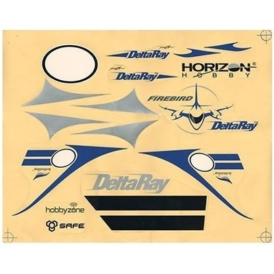 Firebird DeltaRay samolepky