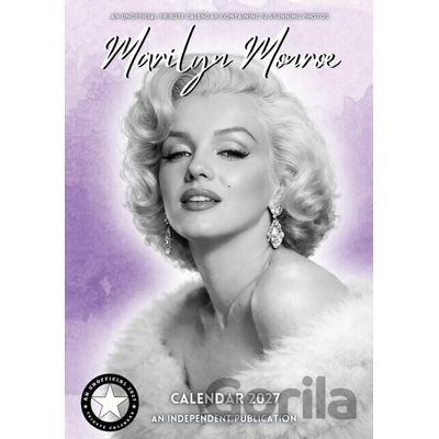 Nástěnný Marilyn Monroe A3 29,7 x 42 cm Cure Pink 2027