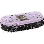 PASO Овален ученически несесер Paso Cat - Meow, 1 цип (PP25CE-013)