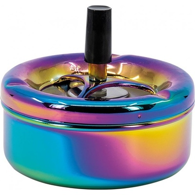 Iridescent Kovový rotačný popolník 12873