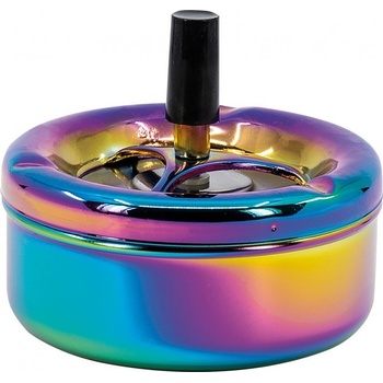 Iridescent Kovový rotačný popolník 12873