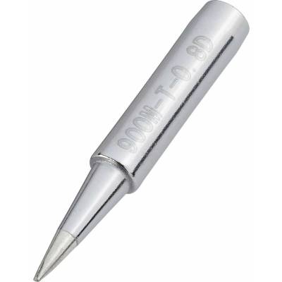 TOOLCRAFT T-0,8D spájkovací hrot dlátová forma Veľkosť hrotov 0.8 mm Dĺžka hrotov 17 mm Obsah 1 ks