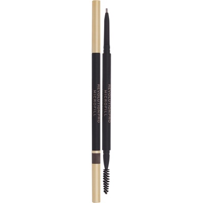 Makeup Revolution PRO Microfil Eyebrow Pencil tužka na obočí Medium Brown 0,1 g – Zboží Dáma