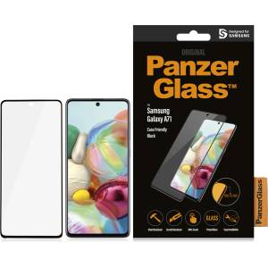 Panzer Стъклен протектор PanzerGlass за Samsung Galaxy A71 CaseFriendly - Черен
