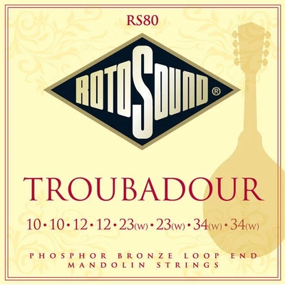 ROTOSOUND Струни за мандолина rotosound - Модел rs80