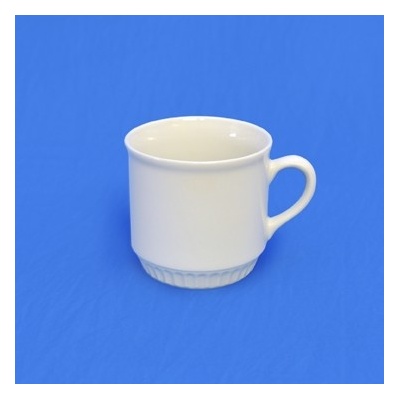 Dubí Český porcelán Hrnček biely Leo 300 ml