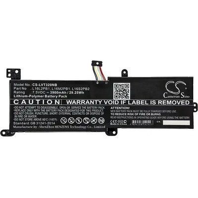 Cameron Sino Батерия за лаптоп LENOVO 130-14AST, IdeaPad 320-15AST, Ideapad 320-17IKB L16C2PB1 LiPo 7.5V 3900mAh CAMERON SINO (CS-LVT320NB)