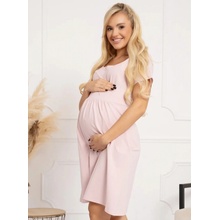 Materská nočná košeľa Laura Dust Pink