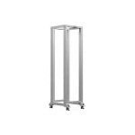 Lanberg Рак шкаф Lanberg 42U 600x800mm, отворен, сив (OR01-6842-S)