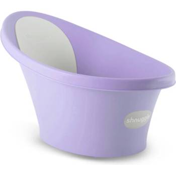shnuggle - световно-награждавана бебешка вана за къпане с клапа - Лилава (SBP-PRL-EUR)