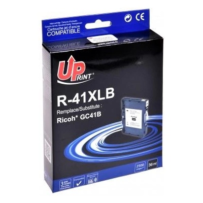 Compatible Мастило гел UPRINT GC41K, RICOH, 36ml, 2500 копия, 405761, Ч (LF-INK-RICOH-GC41K)