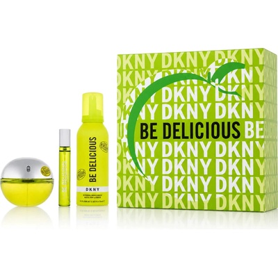 DKNY Be Delicious EDP 100 ml + EDP 15 ml + sprchovacia pena 150 ml