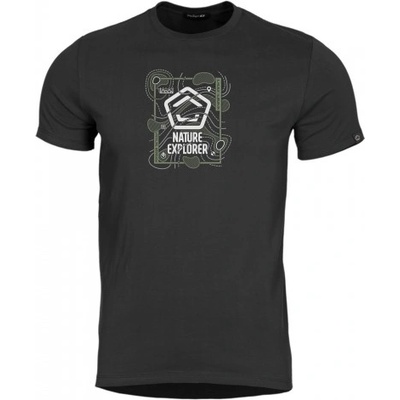 Тениска Ageron Nature Explorer, черна (K09012-NE.01-Black)