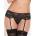 RENÉ ROFÉ Lace Garter Belt Black M/L