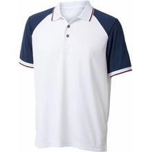 Backtee Mens Dobby polo Optical white