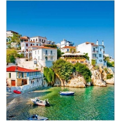 DIMEX ART Флизелинов фототапет гръцко крайбрежие 225 x 250 см