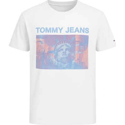 Tommy Hilfiger pánské tričko s krátkým rukávem bílé