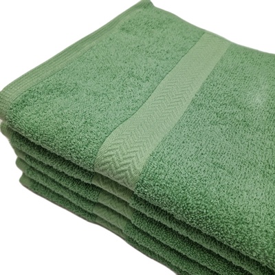 Cnm textil Froté ručník Berta 50 x 100 cm zelený