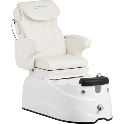 physa PHY PSC 01 elektrické pedikérské křeslo s vaničkou na nohy 105 W 150 kg bílé masáž zad – Hledejceny.cz
