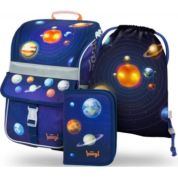 Baagl SET 3 Zippy Planety