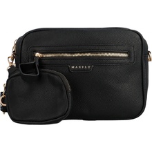 Malá trendy dámská crossbody kabelka Ilijah černá