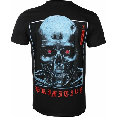 PRIMITIVE мъжка тениска PRIMITIVE х Terminator - Машина - черна - papho2134-blk