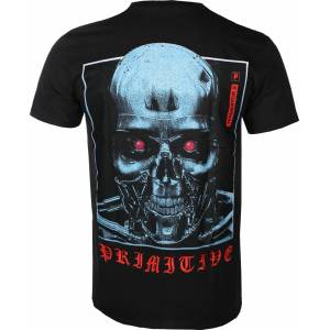 PRIMITIVE мъжка тениска PRIMITIVE х Terminator - Машина - черна - papho2134-blk