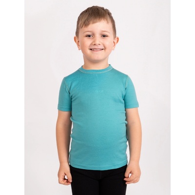 Unuo Dětské merino triko s krátkým rukávem Nature Aqua – Hledejceny.cz