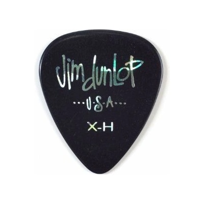 Dunlop 483P03XH Genuine Celluloid Extra Heavy Black