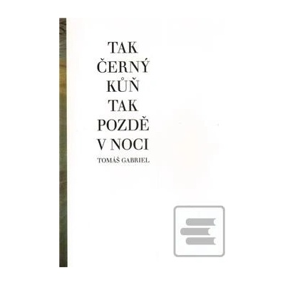 Tak černý kůň tak pozdě v noci - Tomáš Gabriel