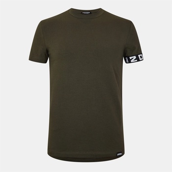Dsquared2 Тениска DSQUARED2 Tape Logo T-Shirt - Milt Green