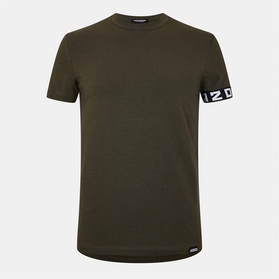 Dsquared2 Тениска DSQUARED2 Tape Logo T-Shirt - Milt Green