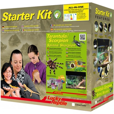 Lucky Reptile Starter Kit Tarantula + Scorpion 50x28x40 cm bílé