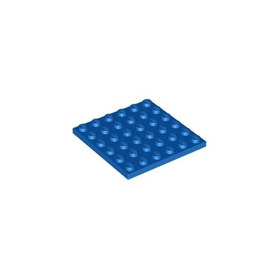 3958 Blue Plate 6 x 6