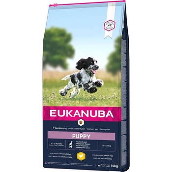 Eukanuba Growing Puppy Medium Breed Kuřecí 2 x 15 kg
