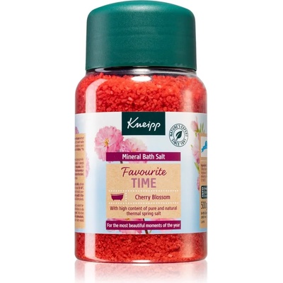 Kneipp Favourite Time соли за вана Cherry Blossom 500 гр