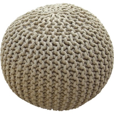 Bakero Pouf cool 40x40x40 cm béžová