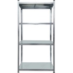 MMS Метален стелаж MMS - Hobby, 4 х 100 kg, 180 х 90 x 40 cm (48223)